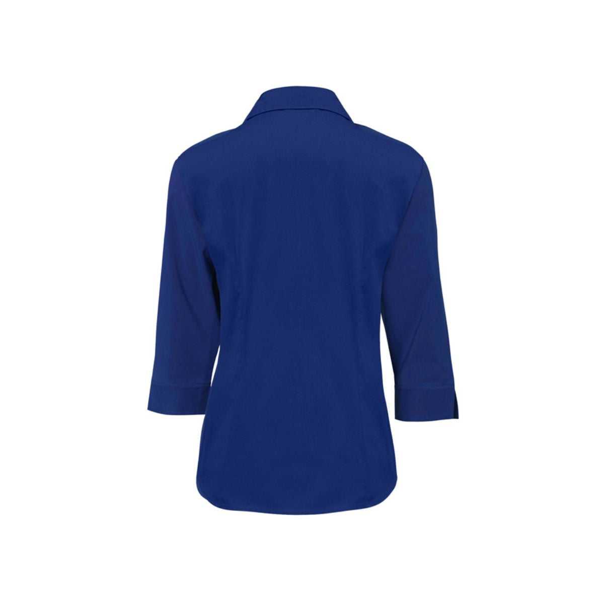 Biz Corporates Metro 3/4 Sleeve Shirt LB7300 in Royal Blue, additional view