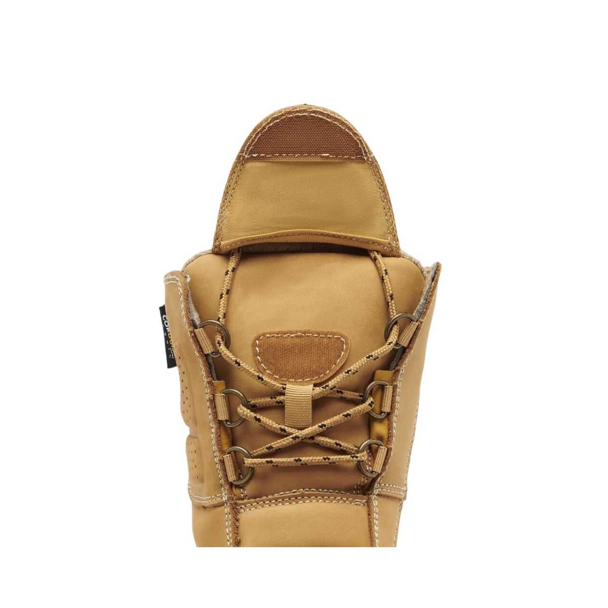 KingGee Pro 9 boot wheat lace detail