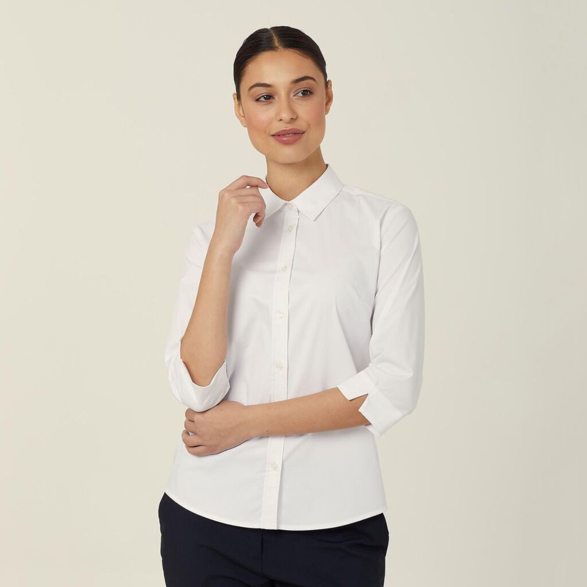 NNT Women's Avignon Stretch 3/4 Sleeve Shirt CATUKY