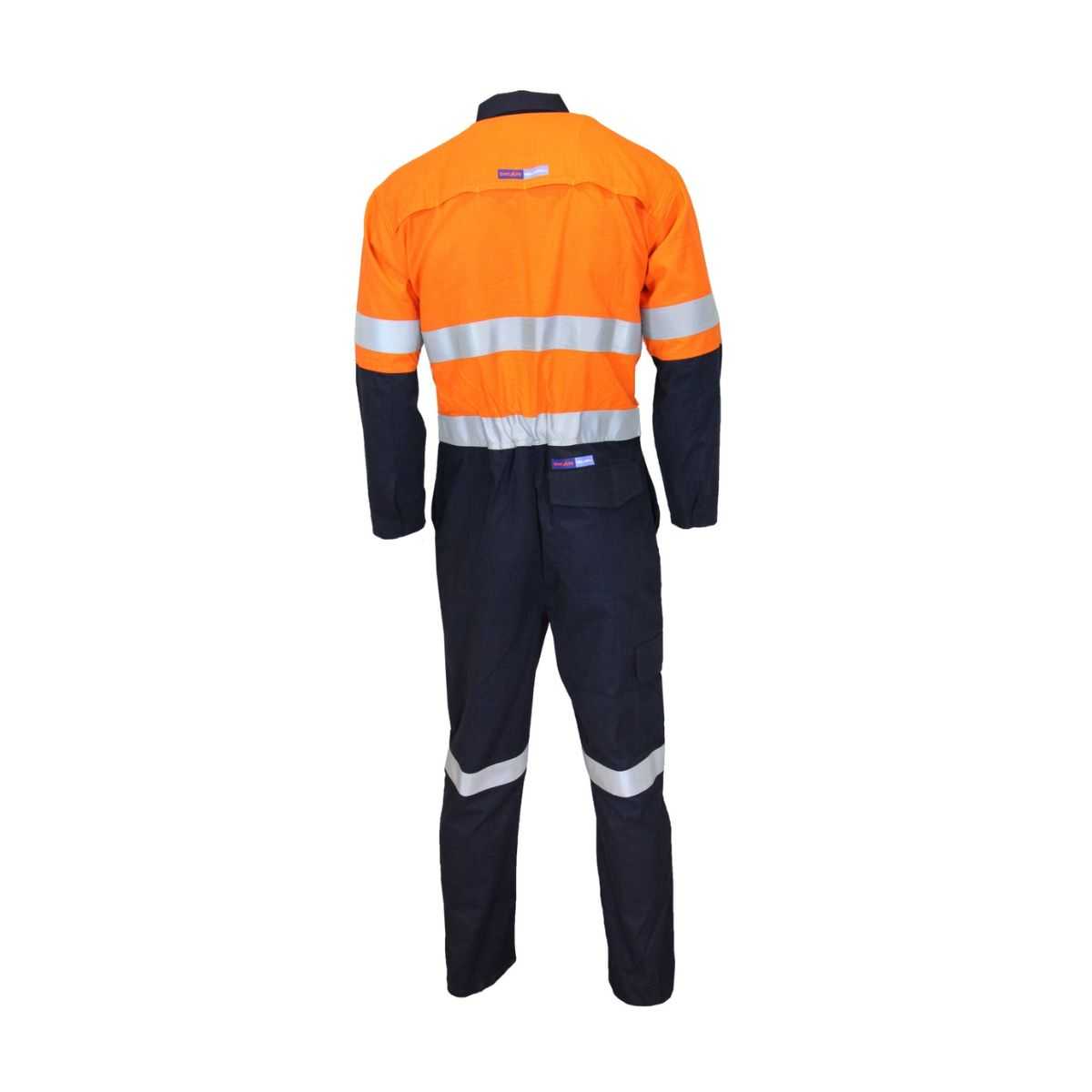 DNC Inherent Flame Retardant PPE2 2 Tone D/N Taped Coveralls 3481