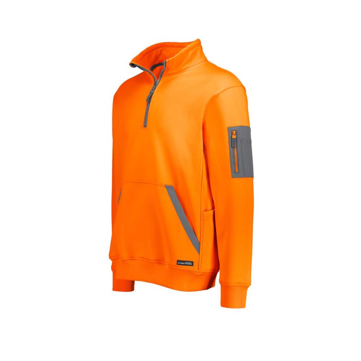 Syzmik Streetworx pullover stitching detail