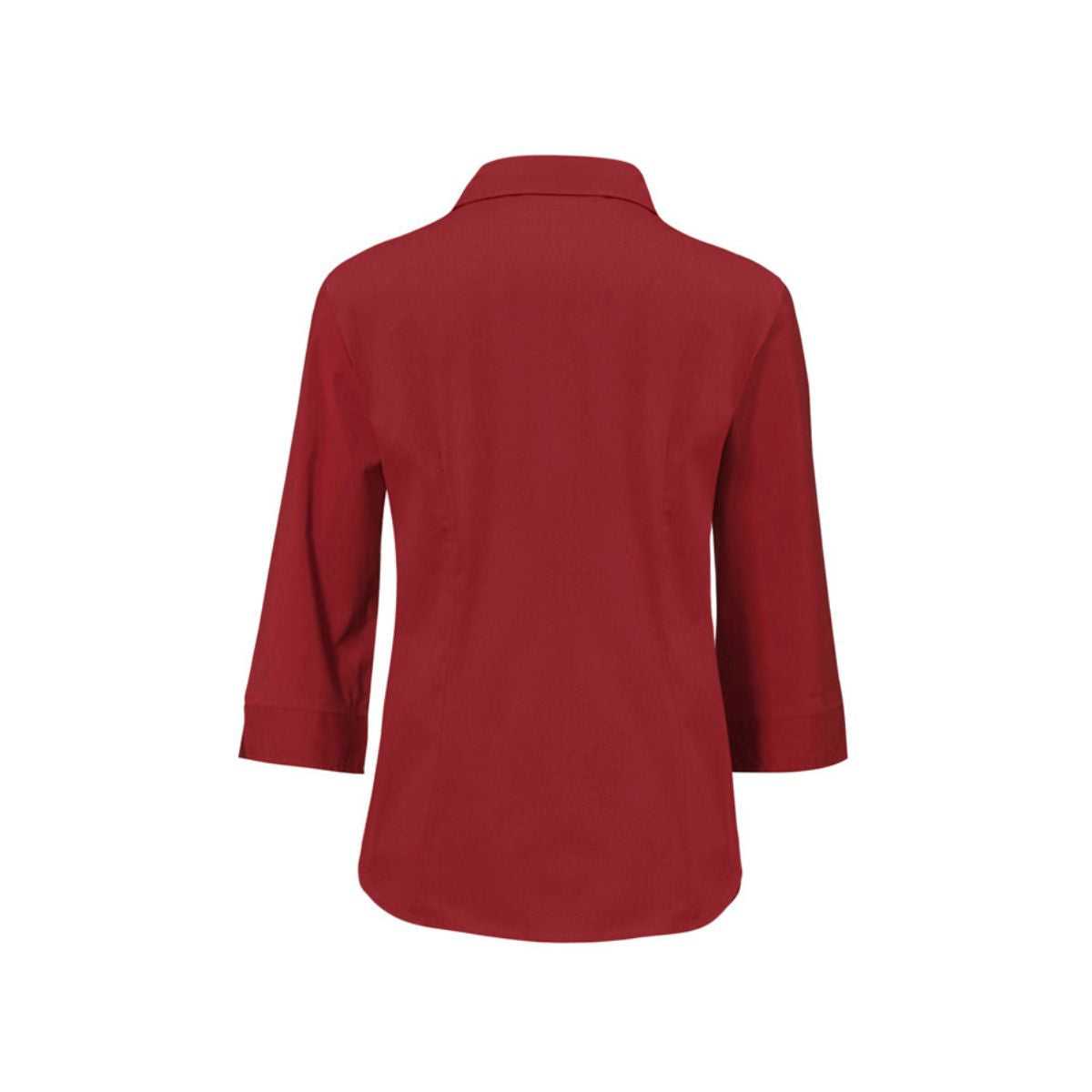 Biz Corporates Metro 3/4 Sleeve Shirt LB7300 in White, additional view