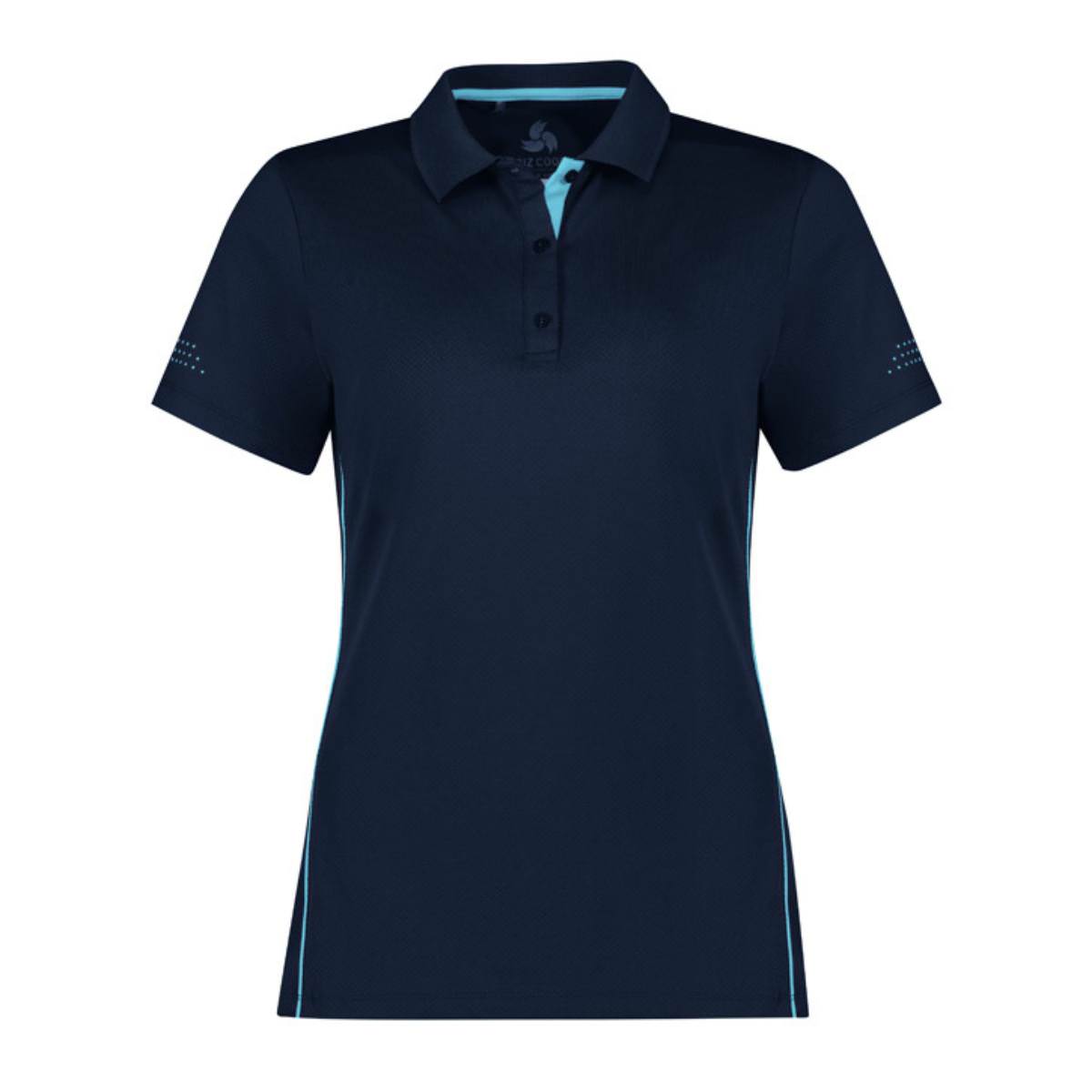 Women's Balance Polo Shirt Navy Front