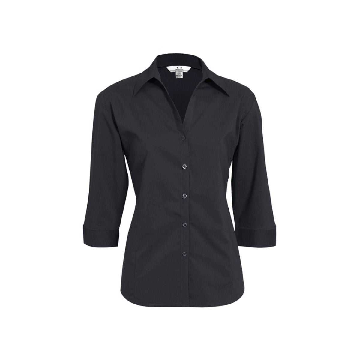 Biz Corporates Metro 3/4 sleeve shirt LB7300 fabric detail