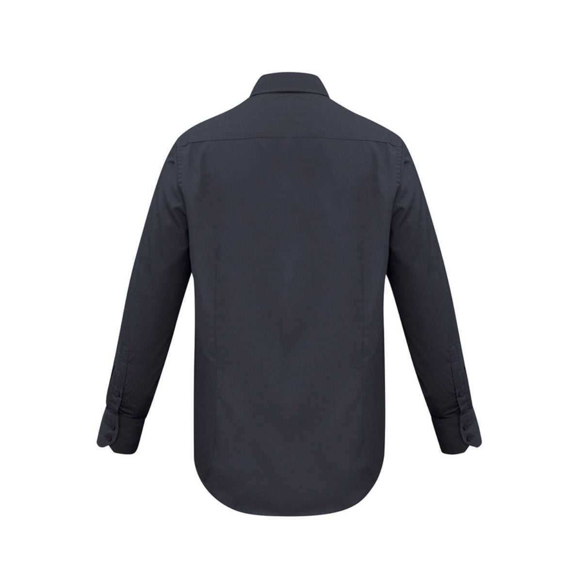Biz Corporates Men's Metro Long Sleeve Shirt SH714 in Charcoal, additional view