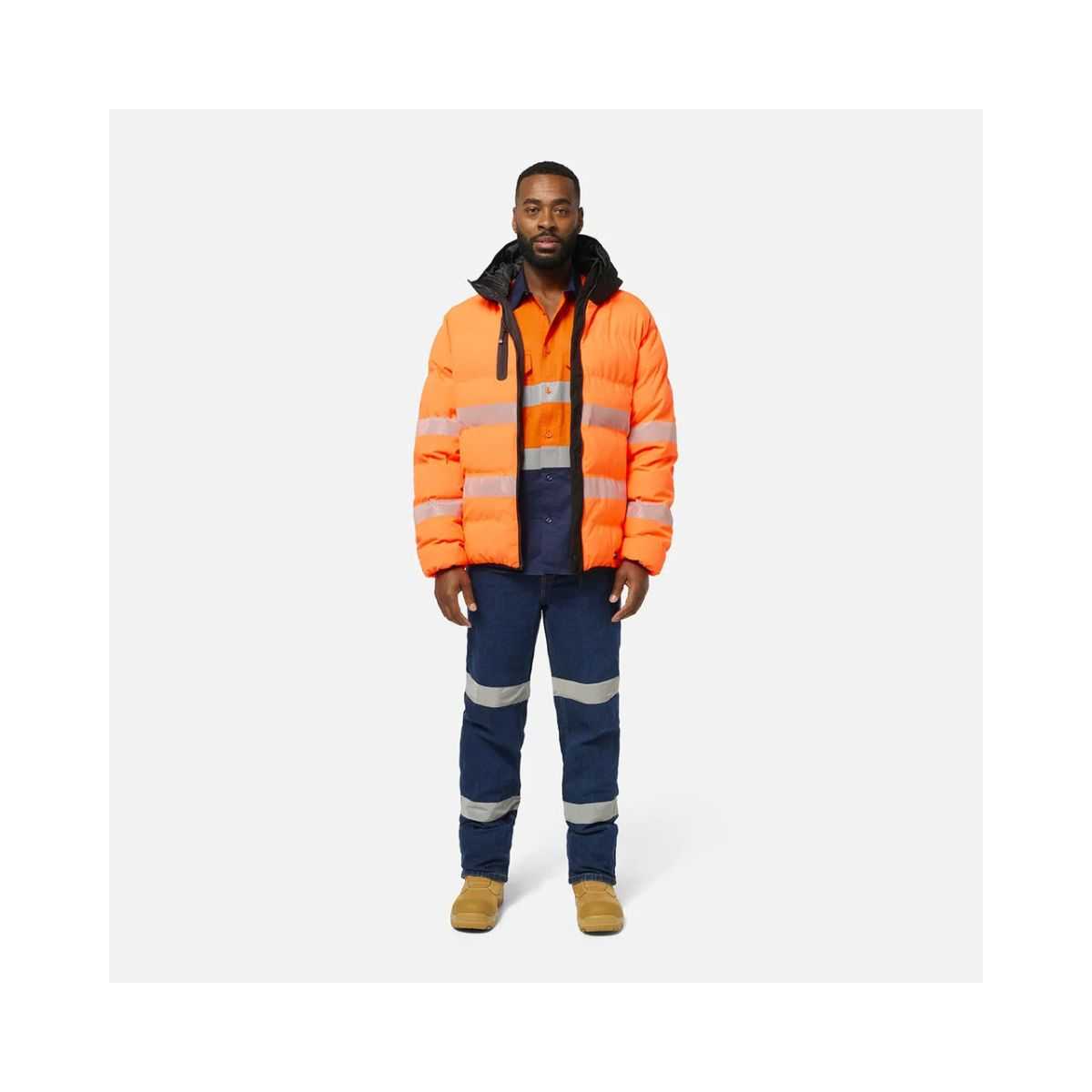 KingGee Originals DWR Reflective Puffer Jacket K55011