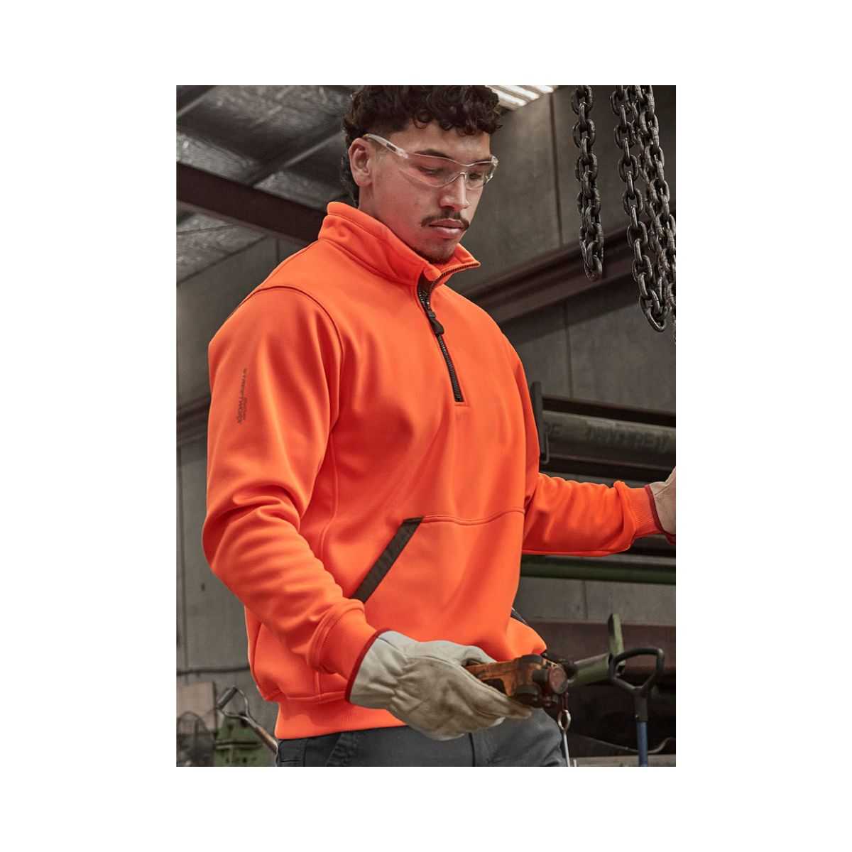Syzmik Streetworx pullover top view