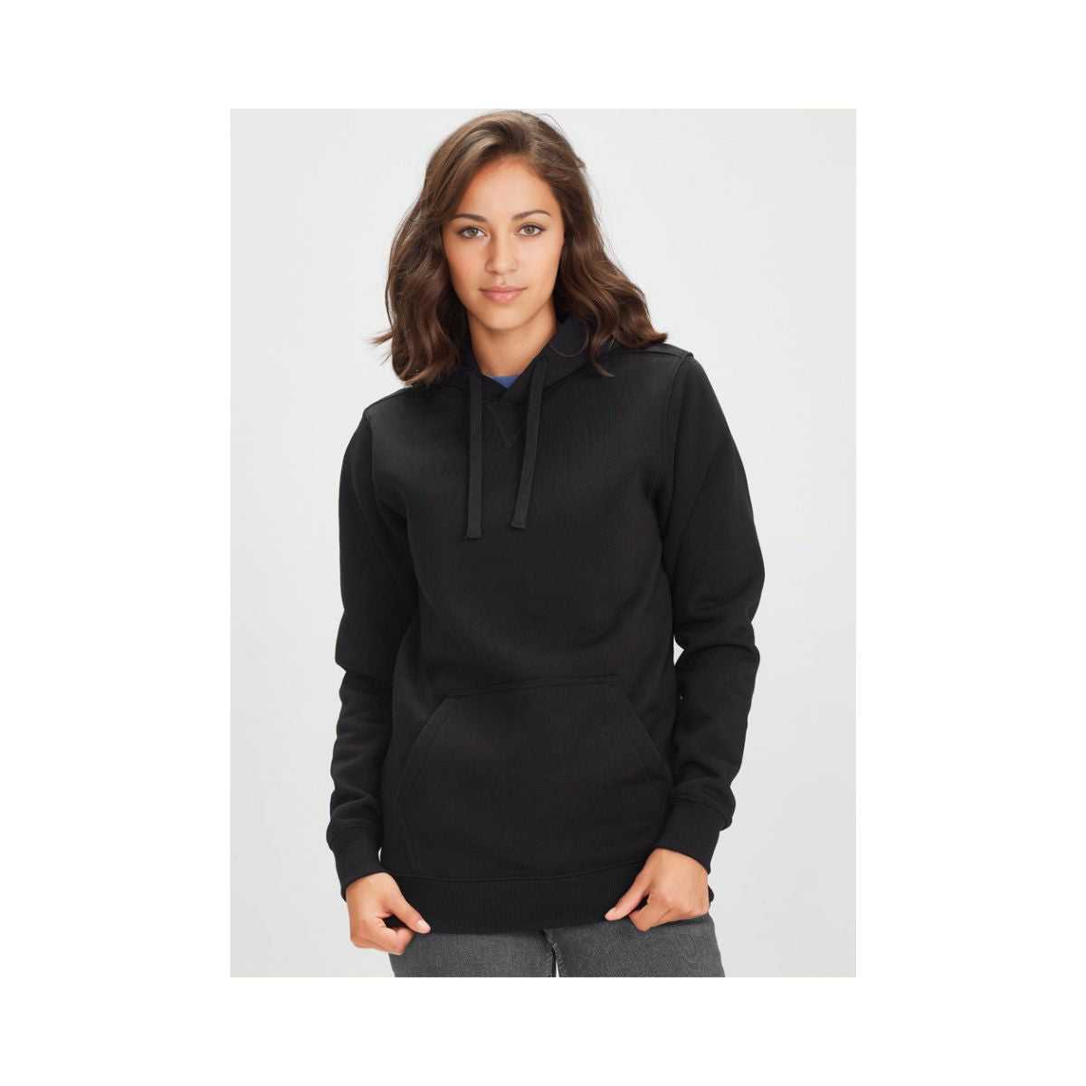Biz Collection crew hoodie SW760L front view