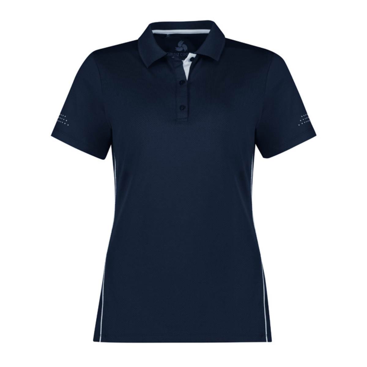 Women's Balance Polo Shirt Navy Front