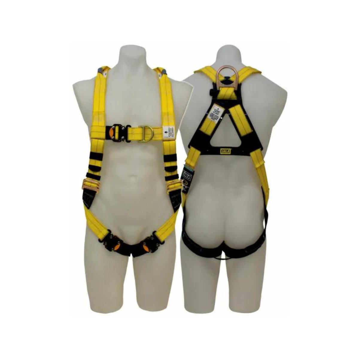3M DBI-SALA Delta Yellow Riggers Harness front view
