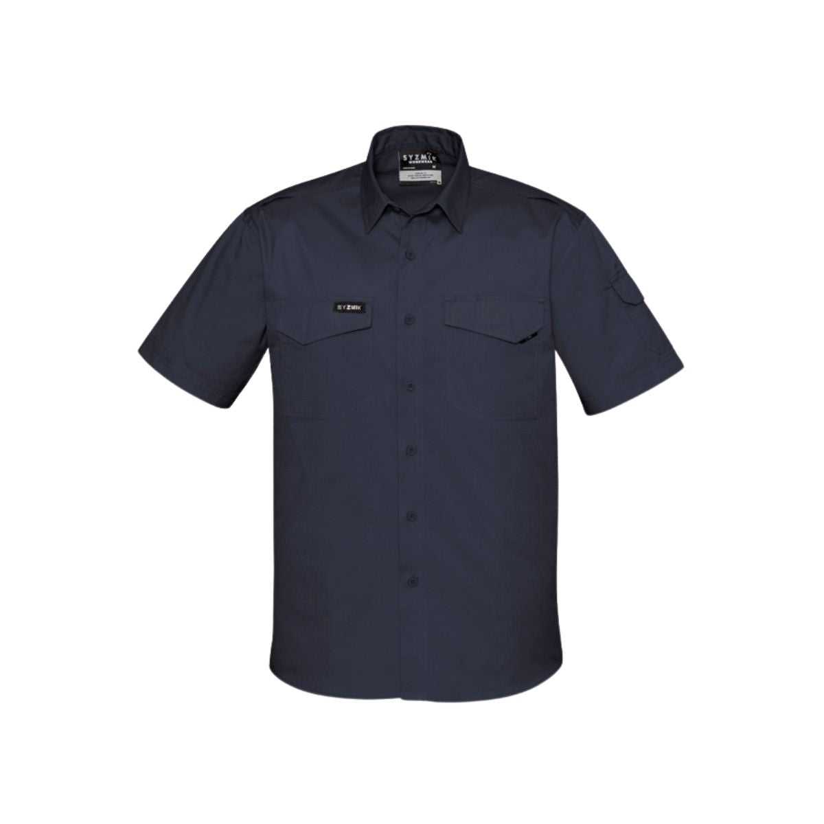 Syzmik cooling short sleeve shirt three-quarter view
