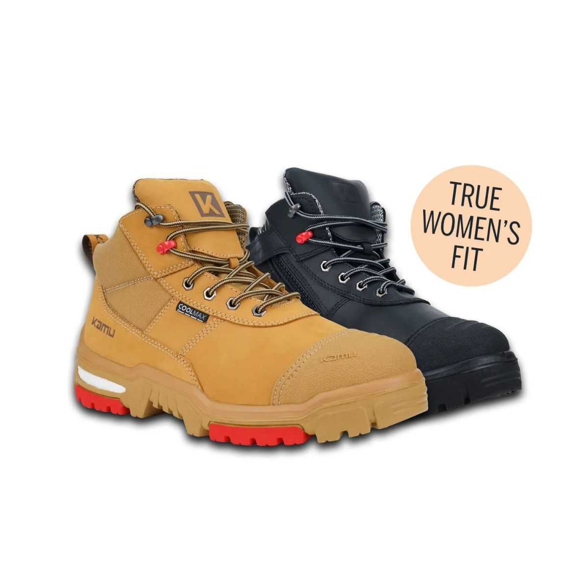 KAMU Spencer women's boot side view