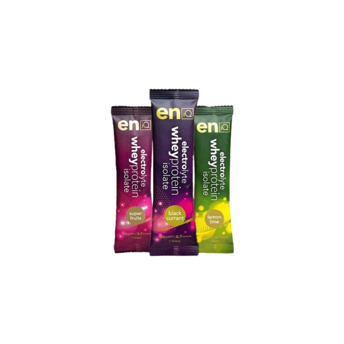 eniQ Electrolyte Whey Protein Isolate - Various Flavours (Pack of 24 or 1KG Tub)