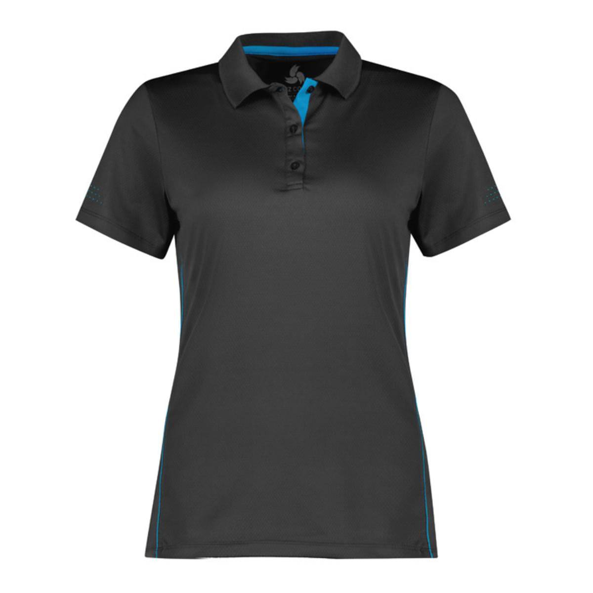 Women's Balance Polo Shirt in black