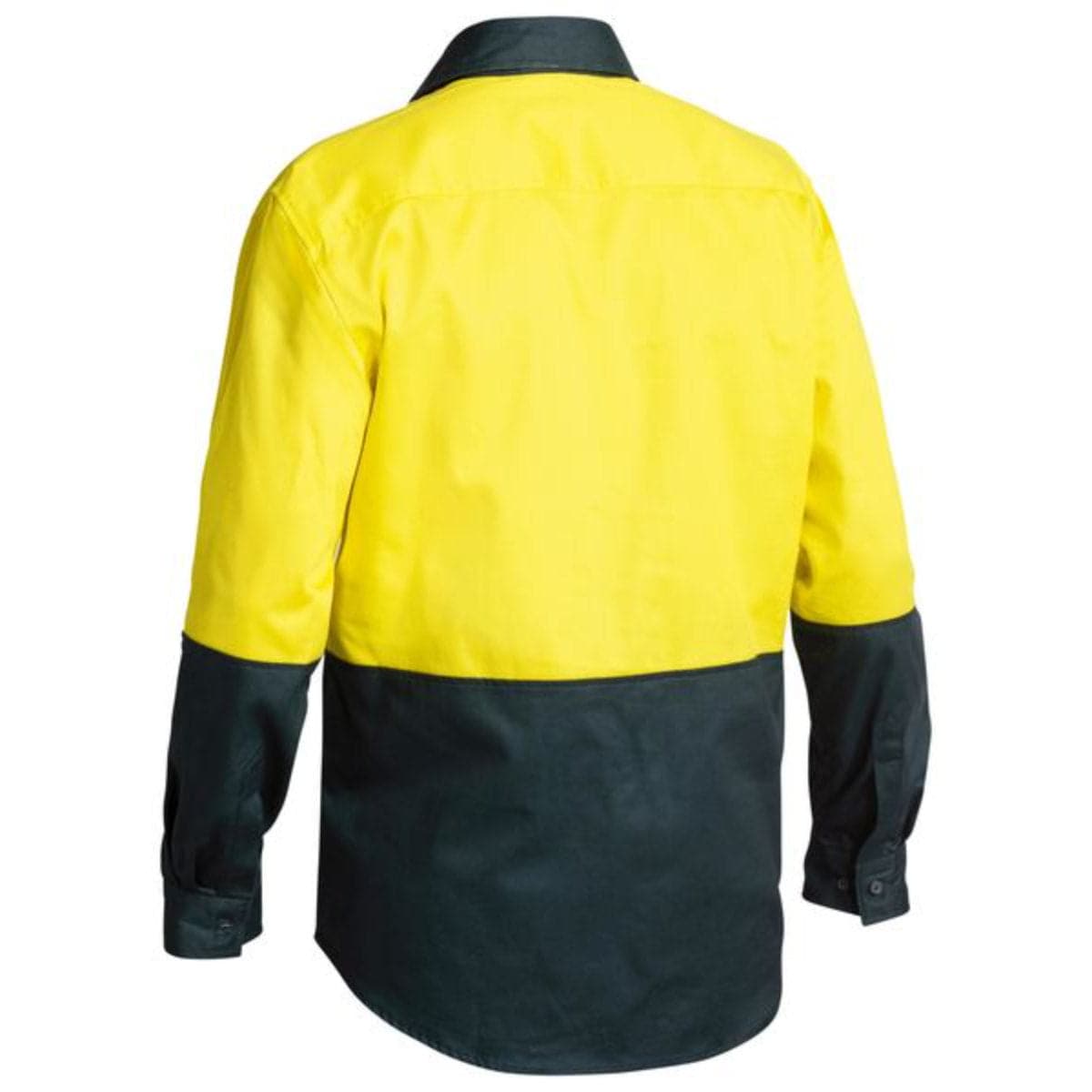 Bisley Hi Vis Closed Front Drill Shirt BSC6267