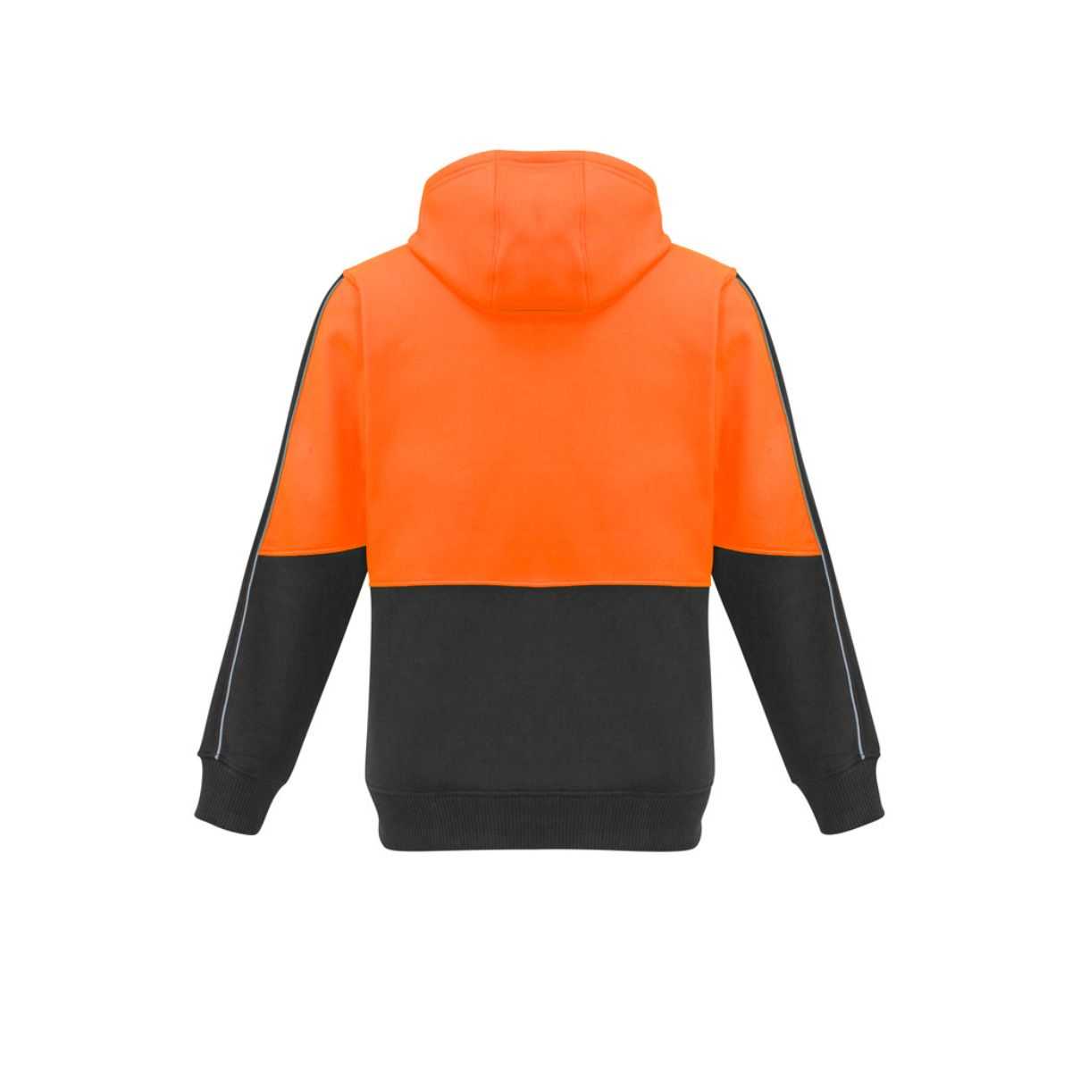 Syzmik hi-vis pullover hoodie seam detail