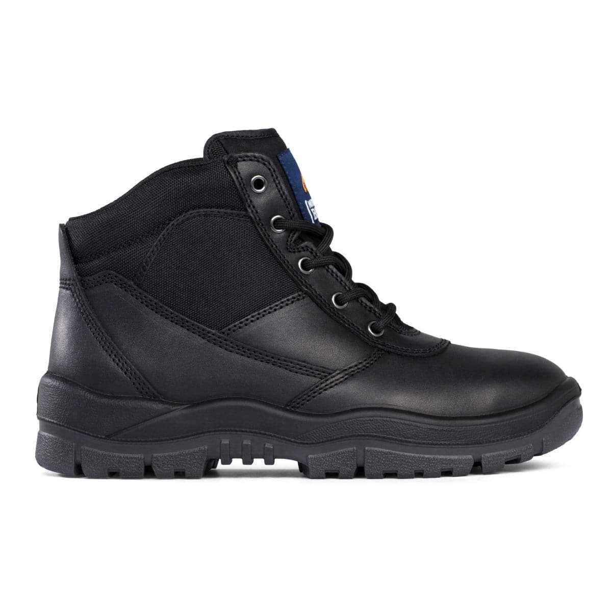 Mongrel Black Oil Kip Safety Boot side view