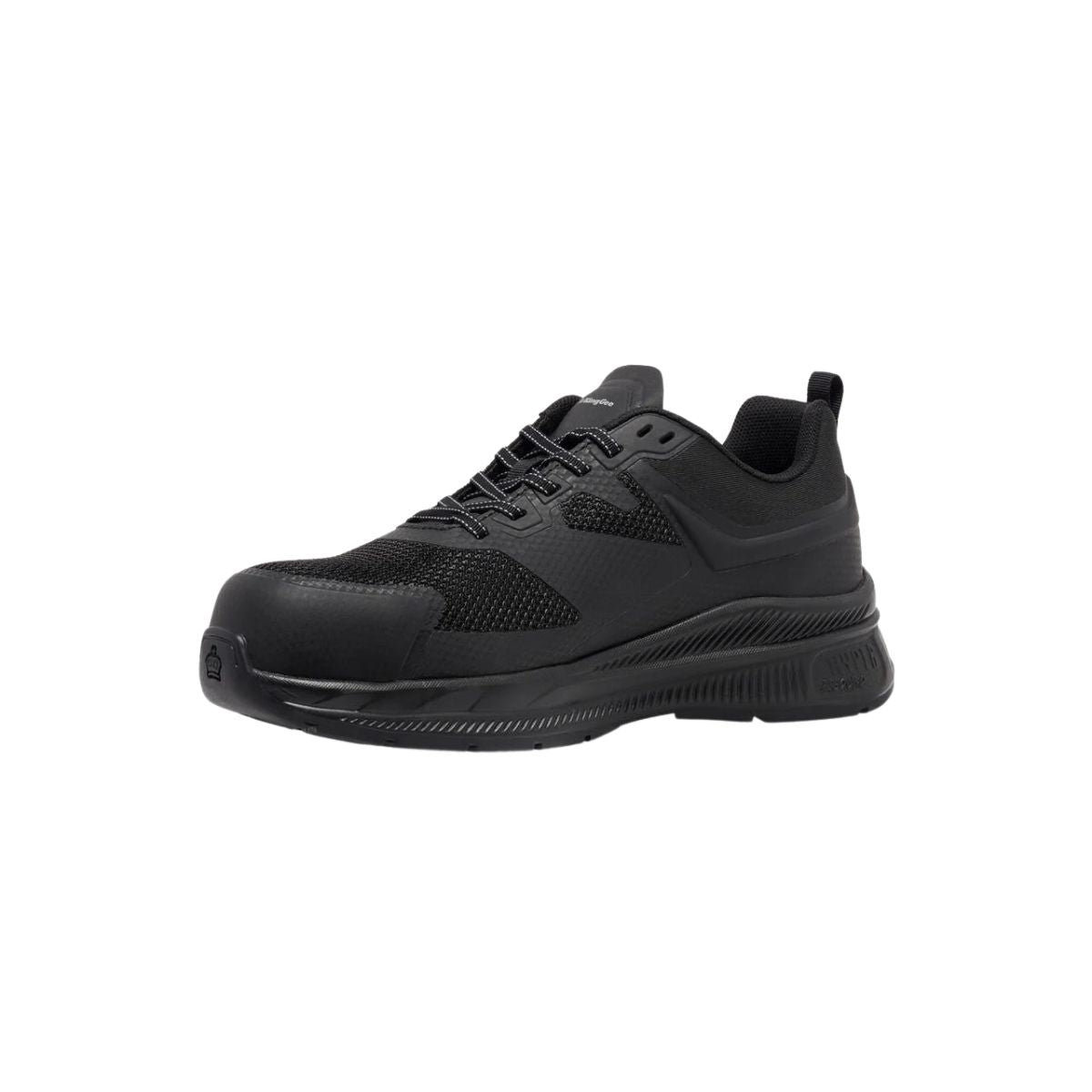 KingGee HyperTec Sport Style Safety Work Shoes - Black K26494