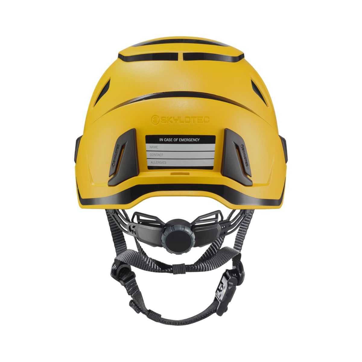 Back view Skylotec Inceptor GRX Vented Helmet