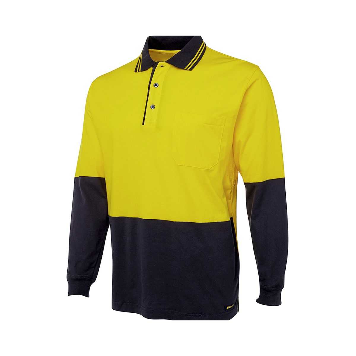 JB's cotton polo 6CPHL close up logo placement