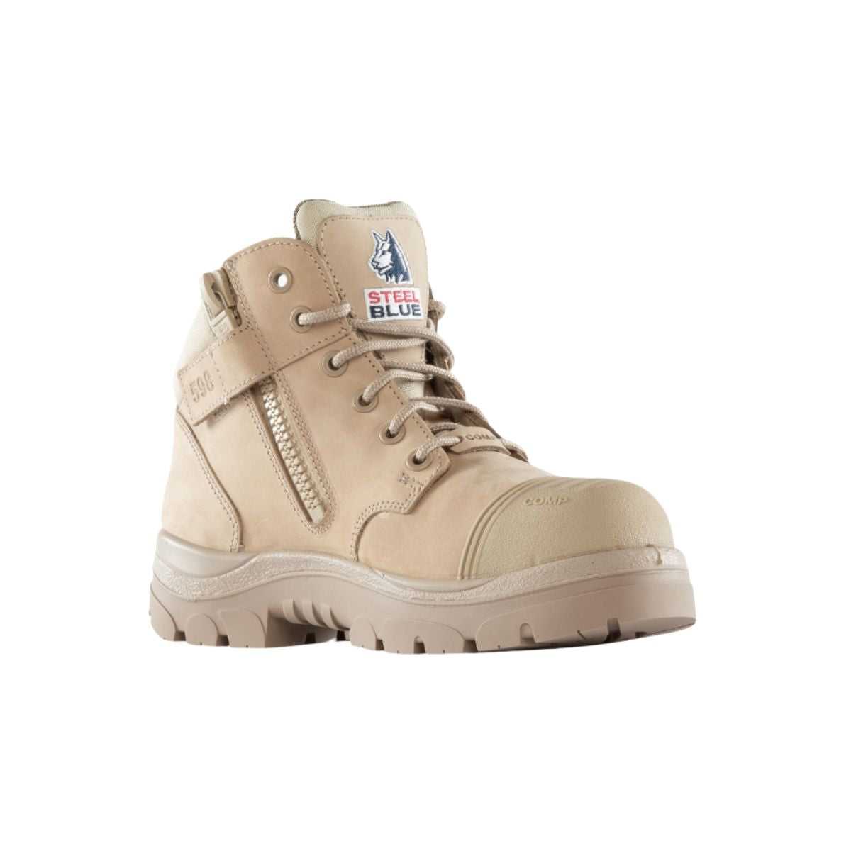 Steel Blue Parkes Zip: Scuff Composite Safety Boot 318598