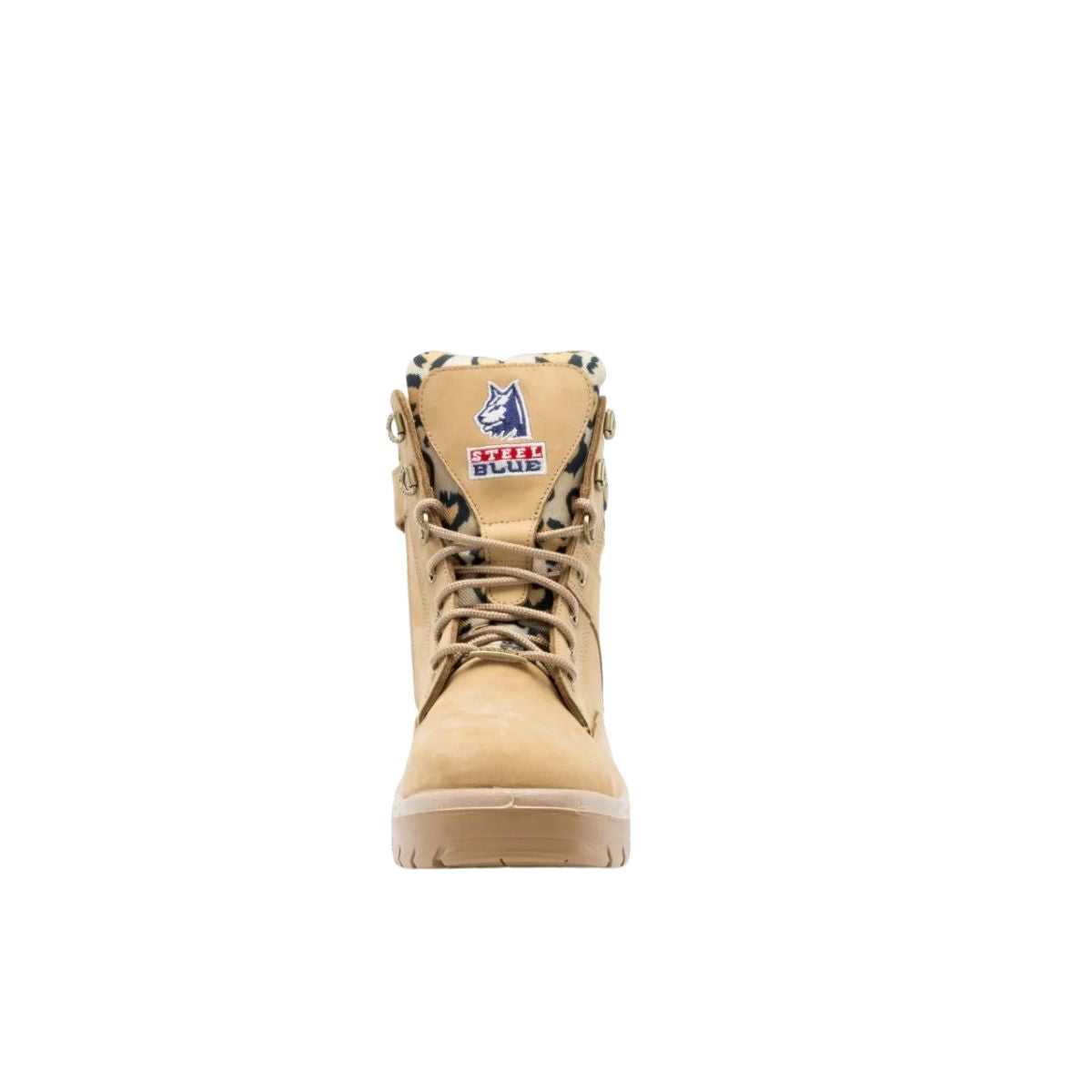 Steel Blue Southern Cross zip ladies safety boot side profile view