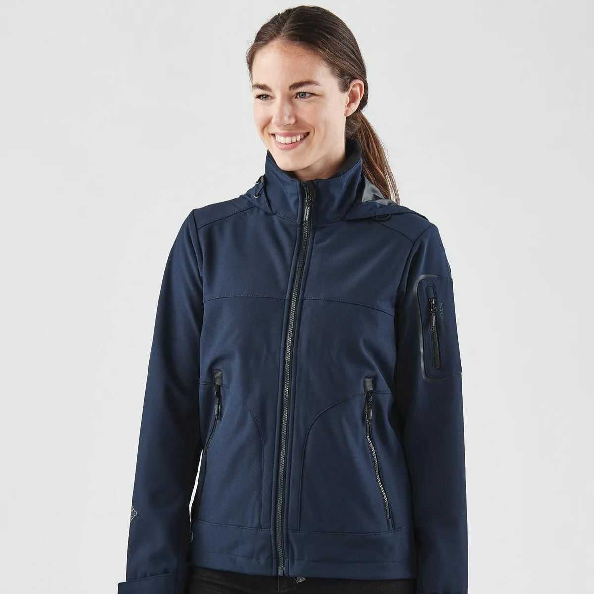 Stormtech Women's Cruise softshell jacket front view