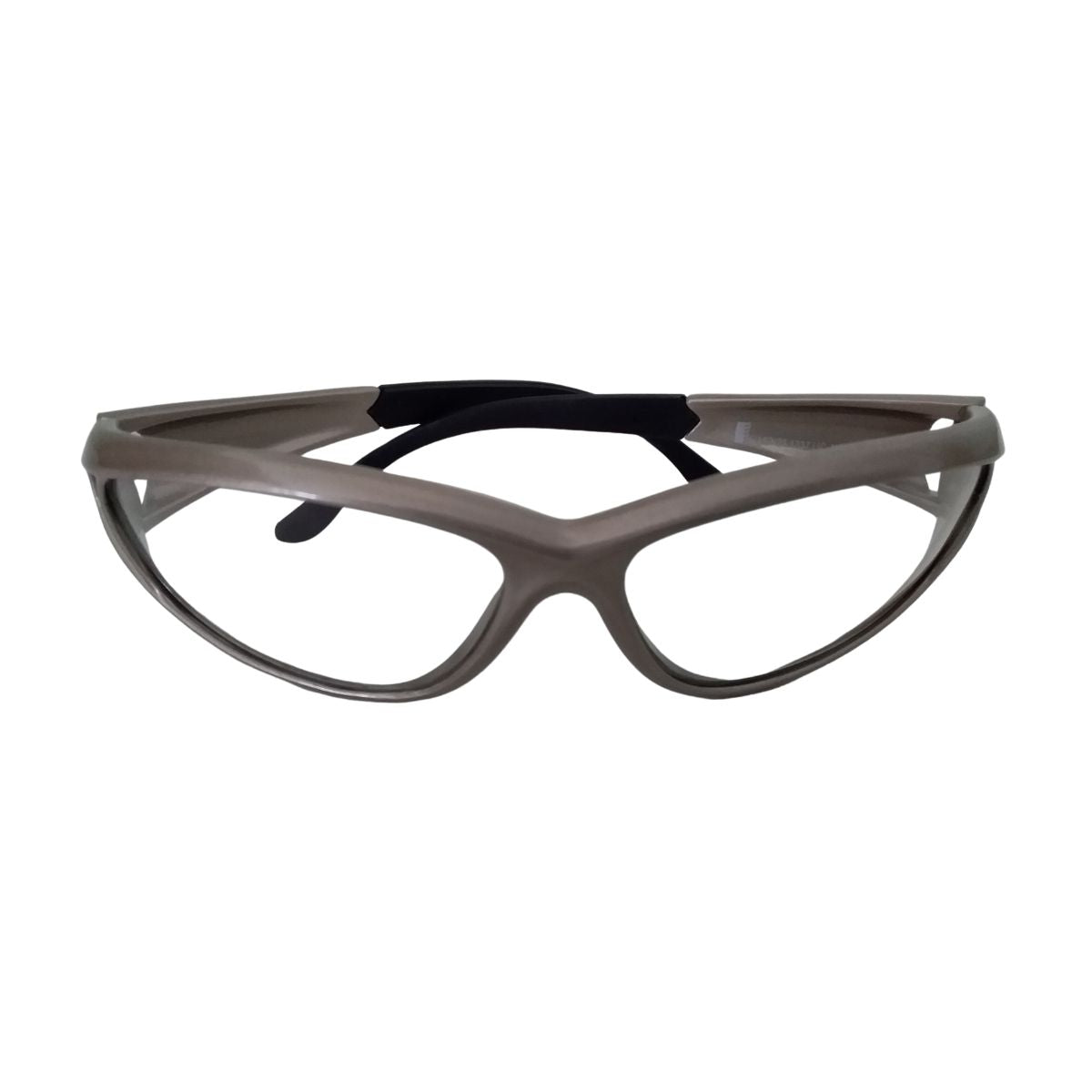 On Site Safety Titan Clear Lens Safety Glasses Front Angle