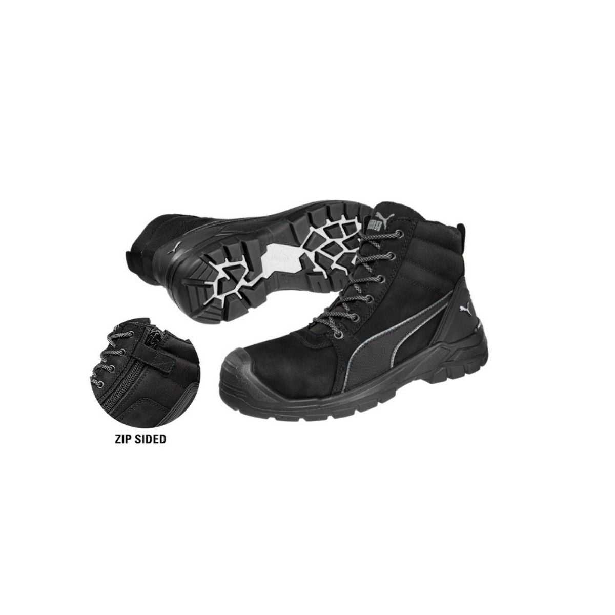 Puma Tornado safety boot side profile view
