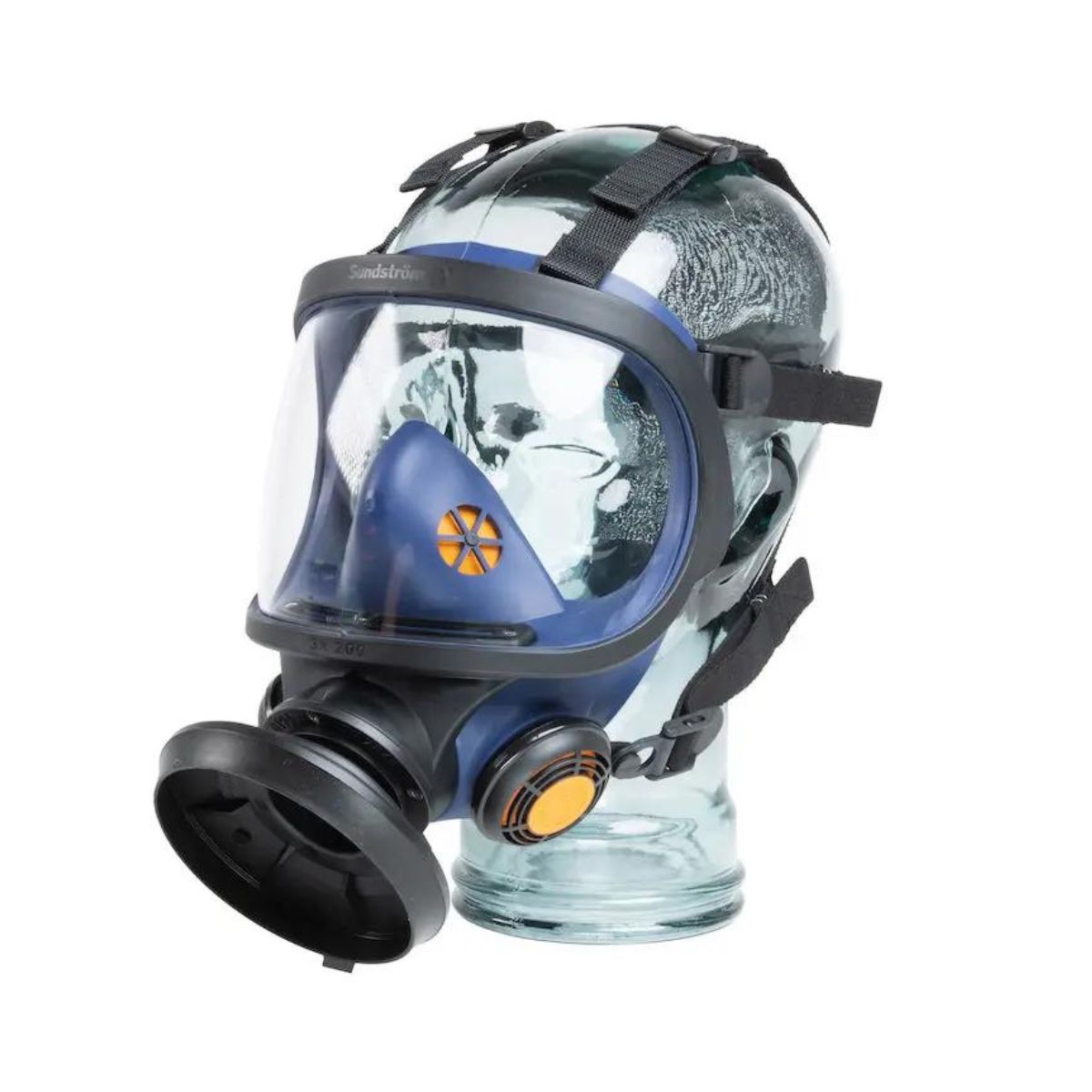 Sundström AS200 Full Face Mask Silicone with PC Visor & Cloth head harness (Each)