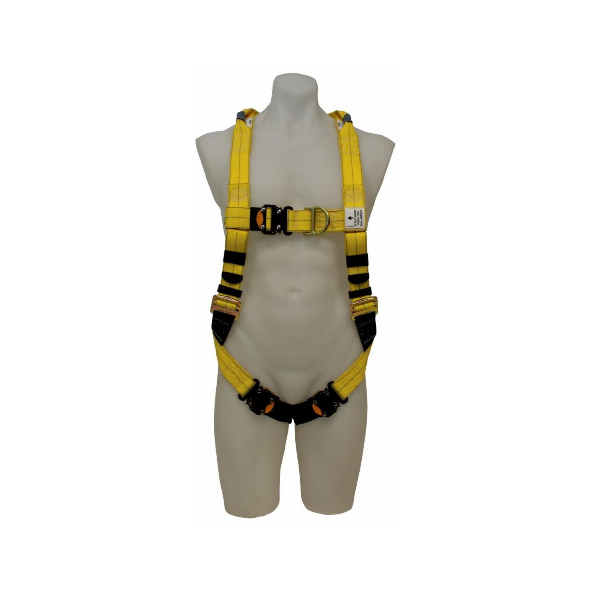 3M DBI-SALA Delta Yellow Riggers Harness front close-up