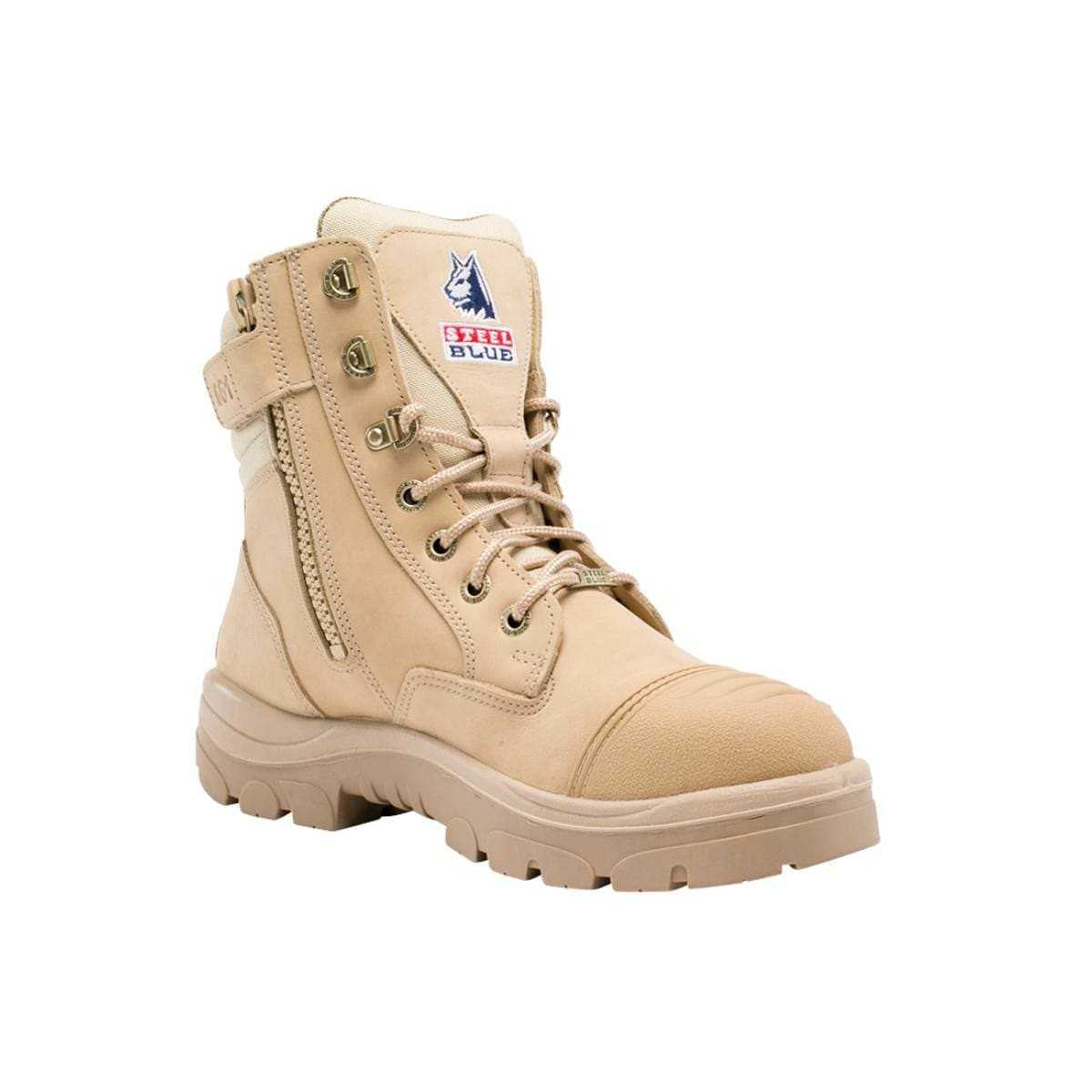 Steel Blue Southern Cross® Zip Safety Boot 312661 tan