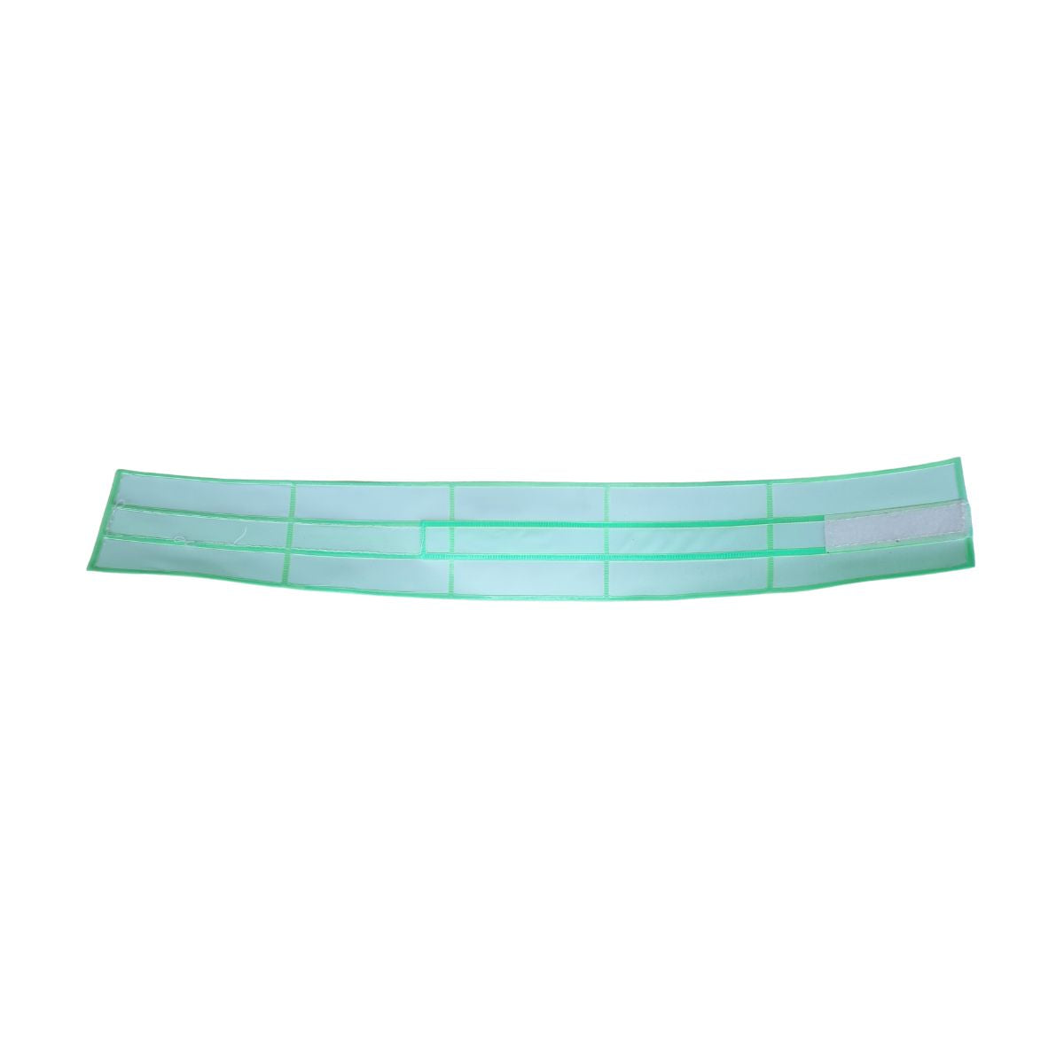 Green First Aider Armband with reflective strip