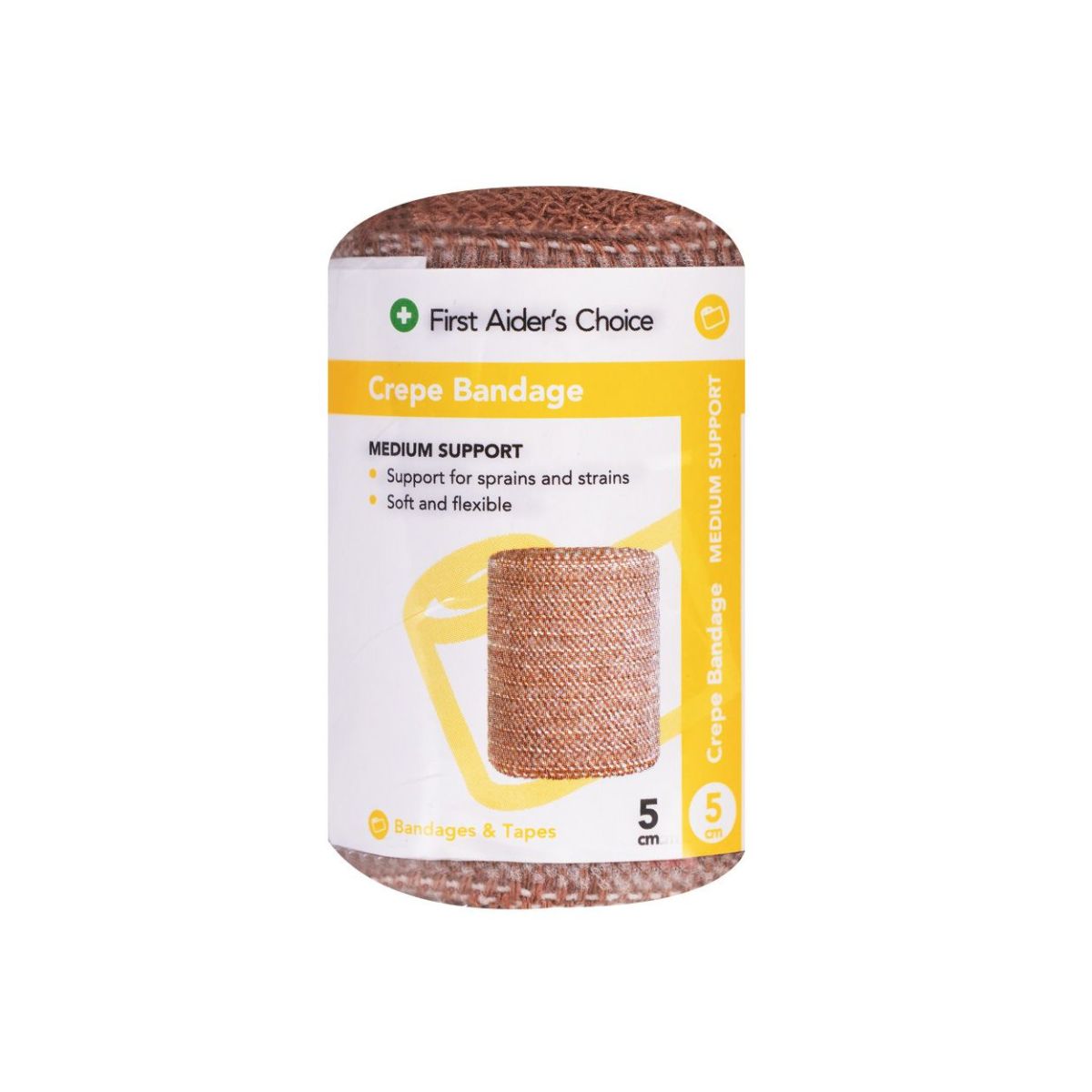 First Aiders Choice Medium Support Crepe Bandage