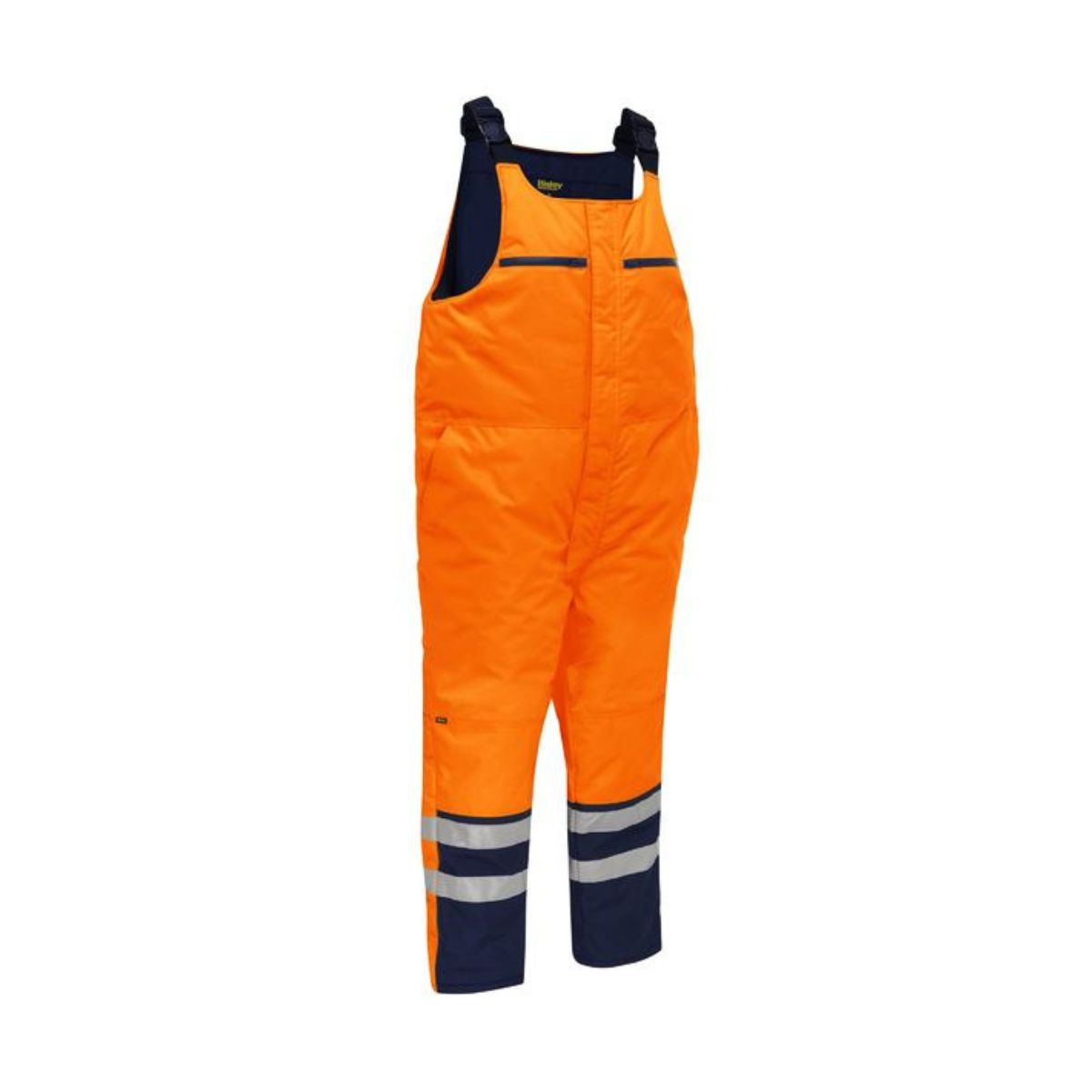 Bisley Taped Hi Vis Freezer Bib & Brace Coverall BAB6452T