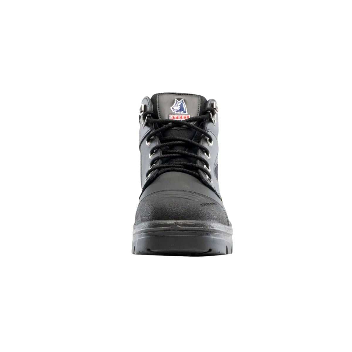 Steel Blue Parkes zip scuff safety boot back view