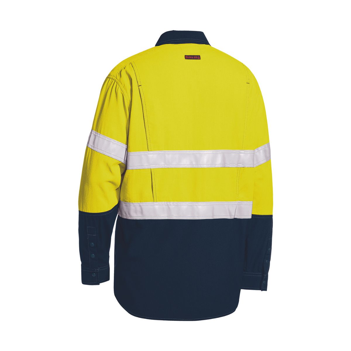 Bisley Tencate Tecasafe® Plus 480 Taped Hi Vis Lightweight FR Vented Shirt BS8237T