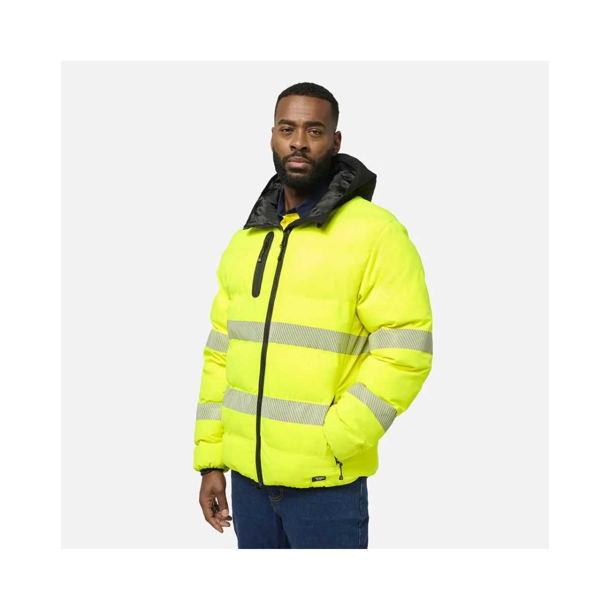 KingGee puffer jacket K55011 fabric detail