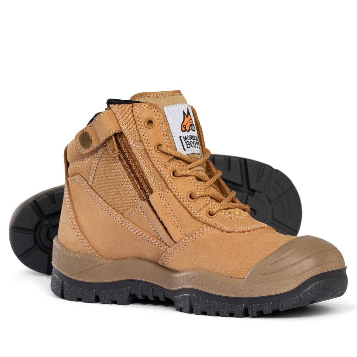 Mongrel Wheat Zipsider Boot 461050 side view