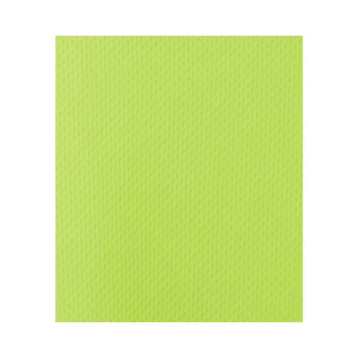 Hi Vis Traditional Long Sleeve Polo Shirt 6HVPL in Lime/Navy, fabric close-up