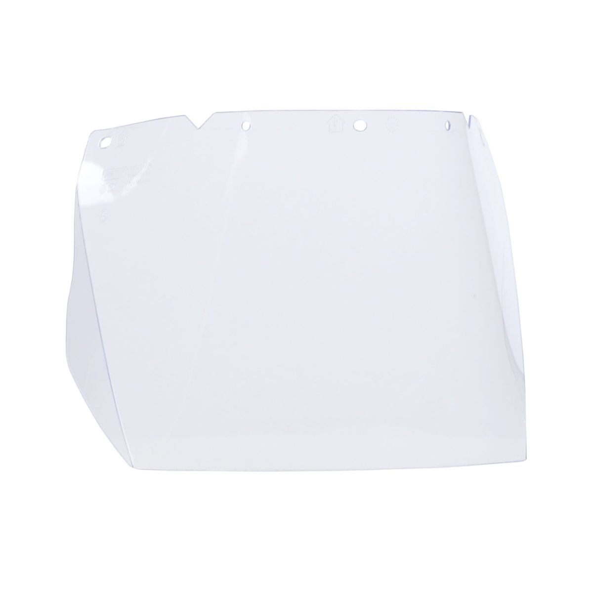 MSA V-Gard Hard Hat Visor Polycarbonate Clear Flat Anti-fog & Anti-scratch 10115839