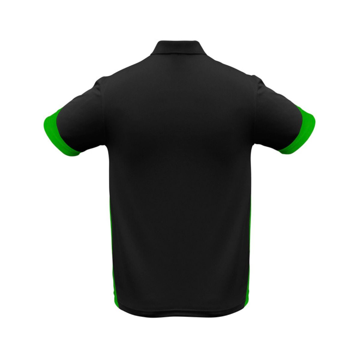 Men's Talon Short Sleeve Polo P401MS black back view