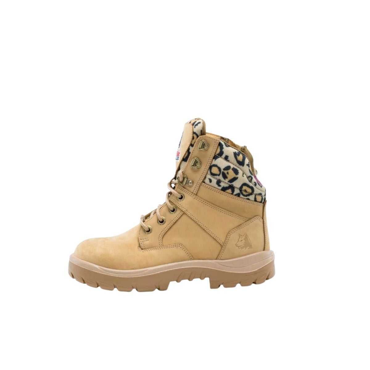 Steel Blue Southern Cross zip ladies safety boot outsole tread detail
