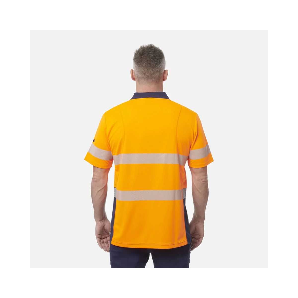 KingGee Workcool SS polo K54215 collar detail