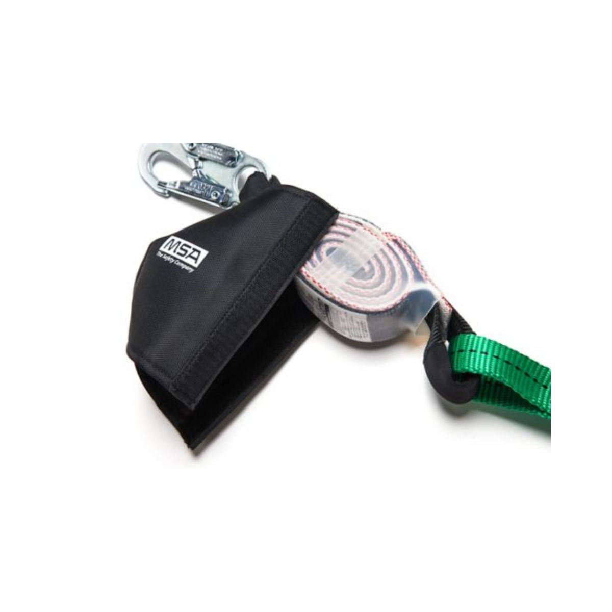 MSA V-SERIES Energy Absorbing Lanyard, Stretch 2.0M