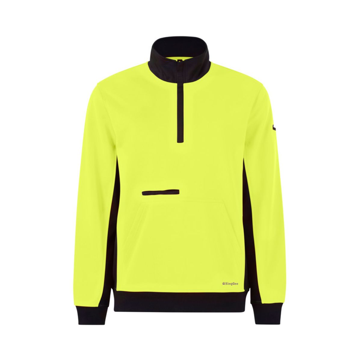 KingGee Hi Vis 1/4 Zip Fleece K55047
