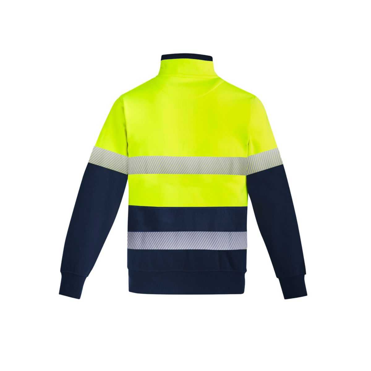 Syzmik Men's Hi Vis 1/4 Zip Brushed Fleece Pullover - Hoop Taped ZT150