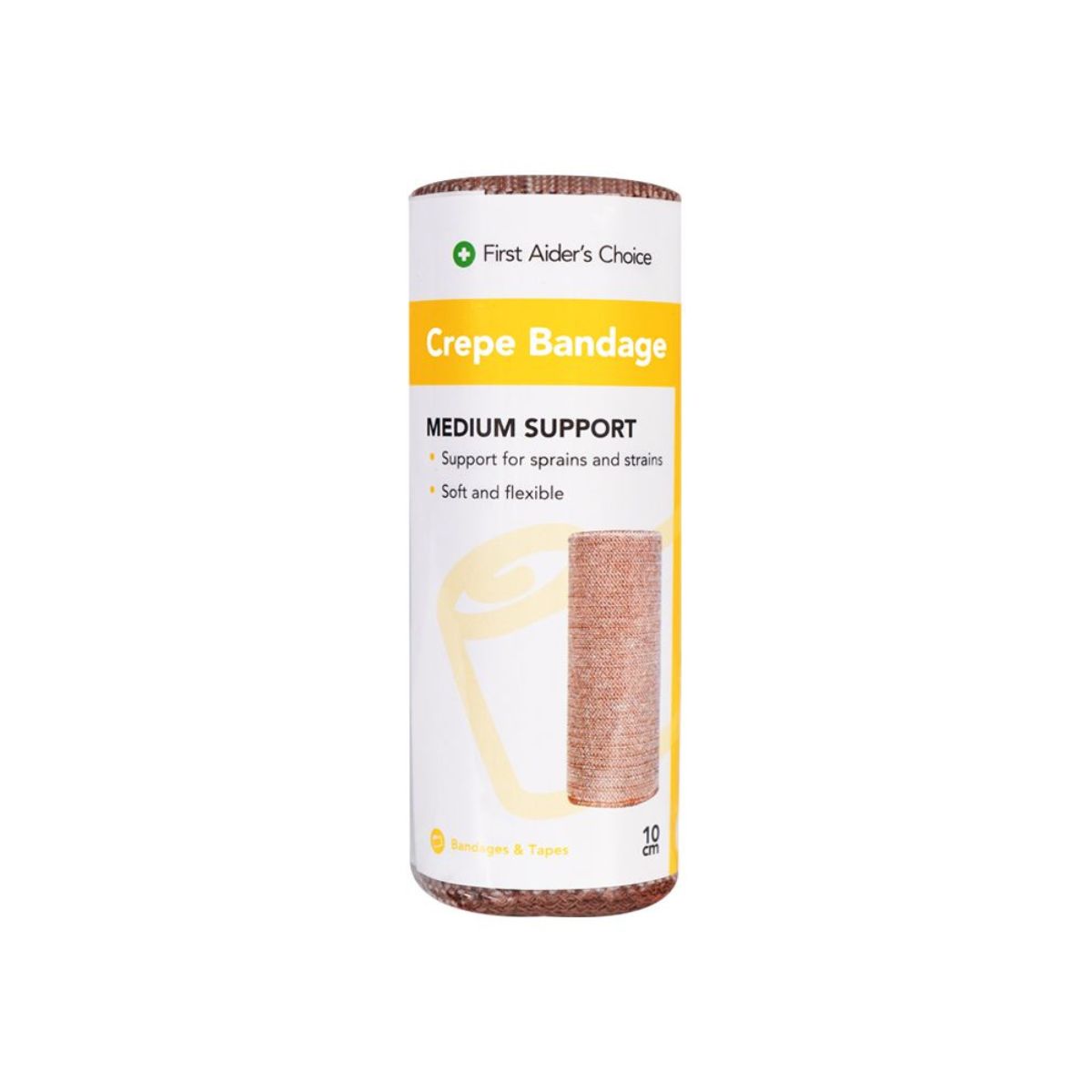 First Aiders Choice Medium Support Crepe Bandage
