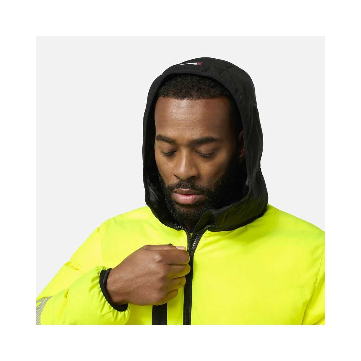 KingGee puffer jacket K55011 zip detail