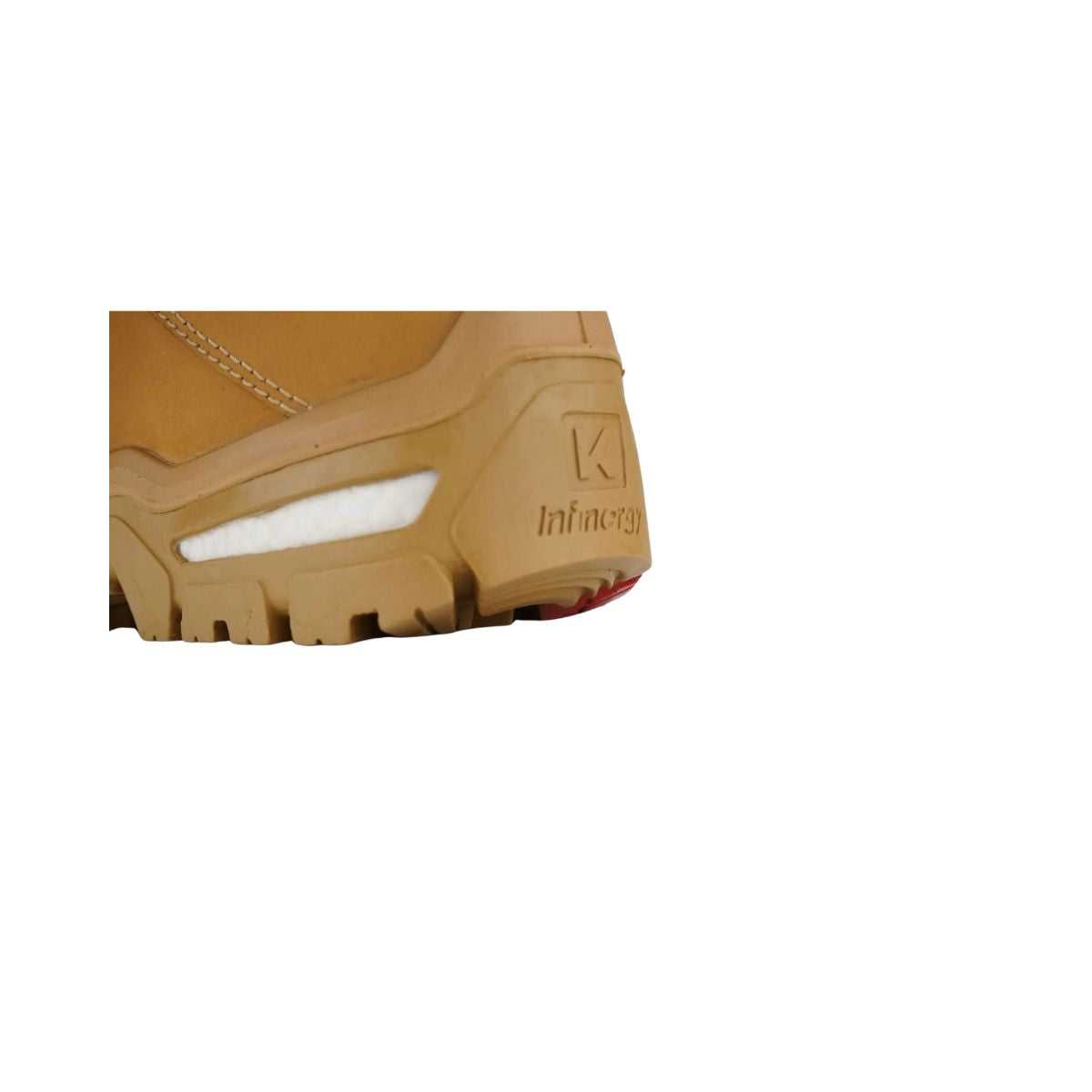 KAMU Spencer women's boot zip detail